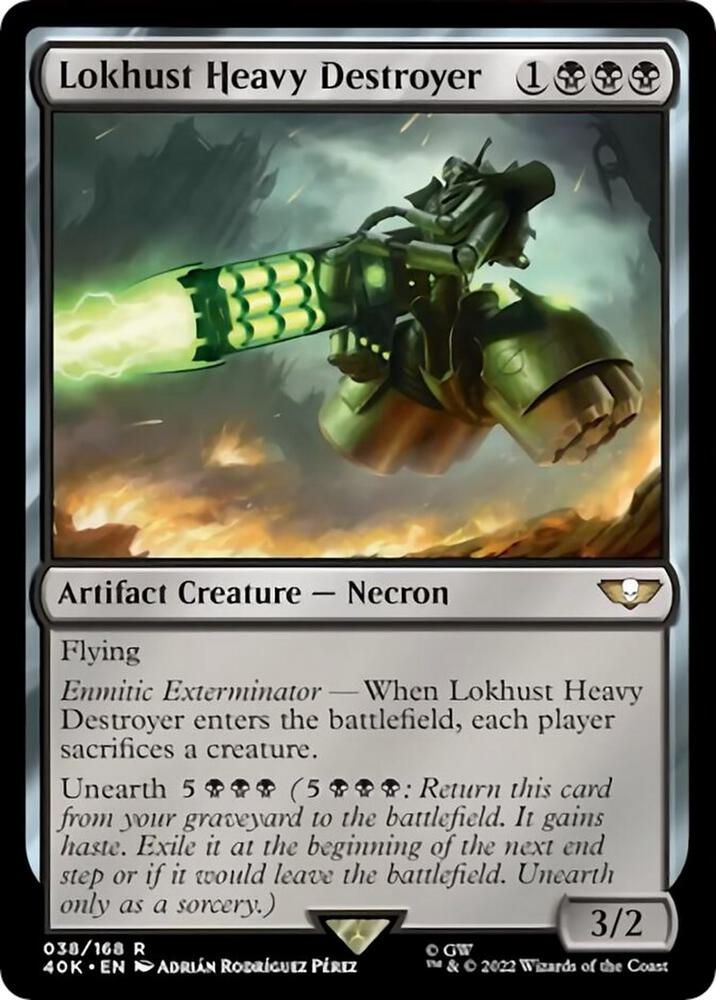 Lokhust Heavy Destroyer #38★ — Warhammer 40,000 Commander