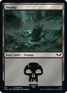 Swamp (314) (Surge Foil)