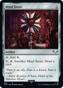 Mind Stone (244) - Universes Beyond: Warhammer 40,000 - Magic: The ...
