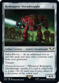 Redemptor Dreadnought - Universes Beyond: Warhammer 40,000 - Magic: The Gathering card
