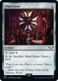 Mind Stone (244) (Surge Foil) - Universes Beyond: Warhammer 40,000 - Magic: The Gathering card