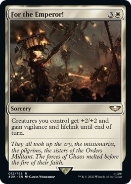 For the Emperor! (Surge Foil)