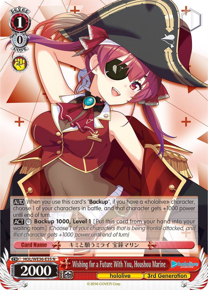 Wishing for a Future With You, Houshou Marine