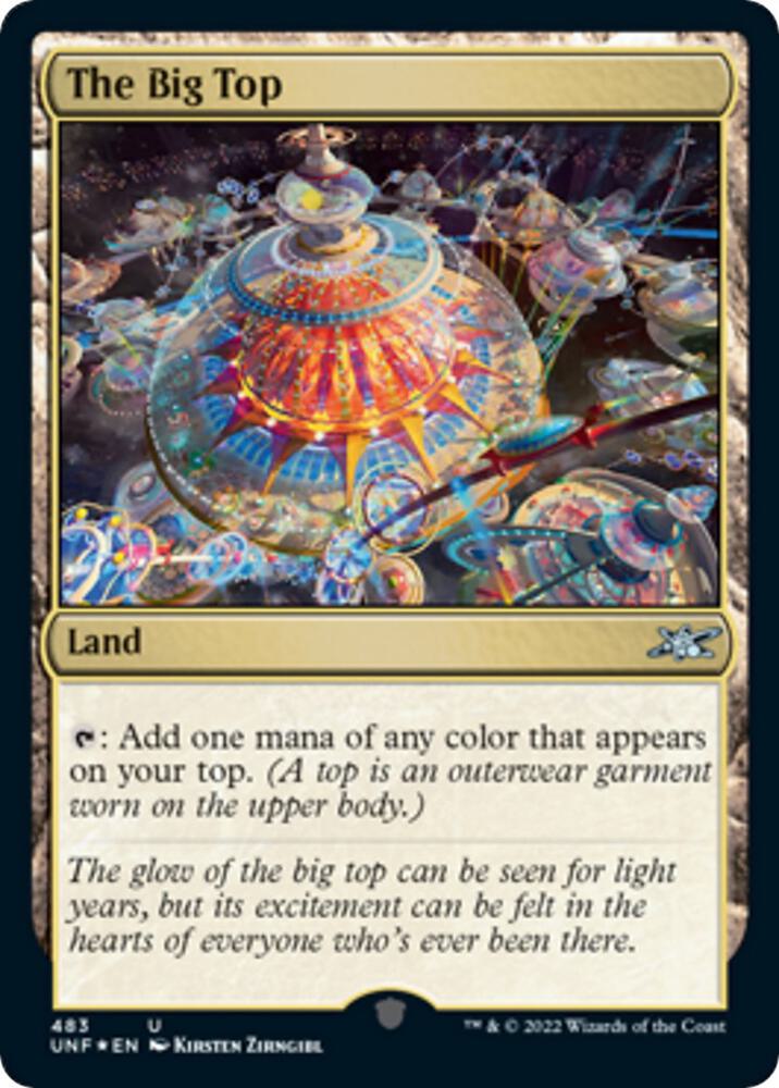 The Big Top (Galaxy Foil) 483 card