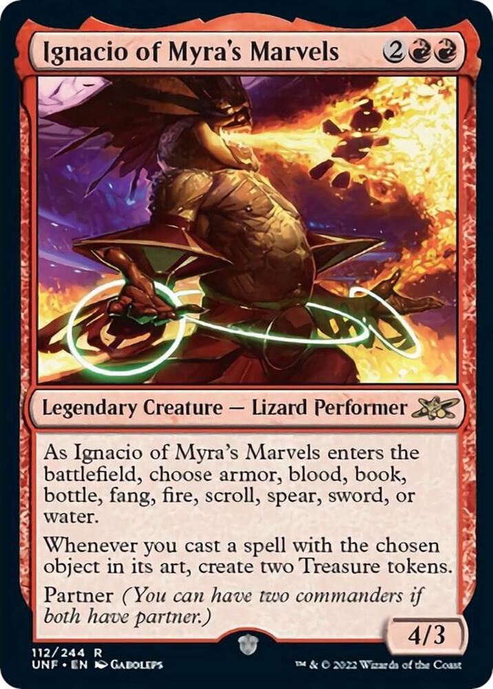 Ignacio of Myra's Marvels - Unfinity - Magic: The Gathering