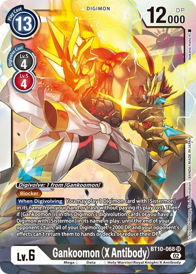 Gankoomon (X Antibody)