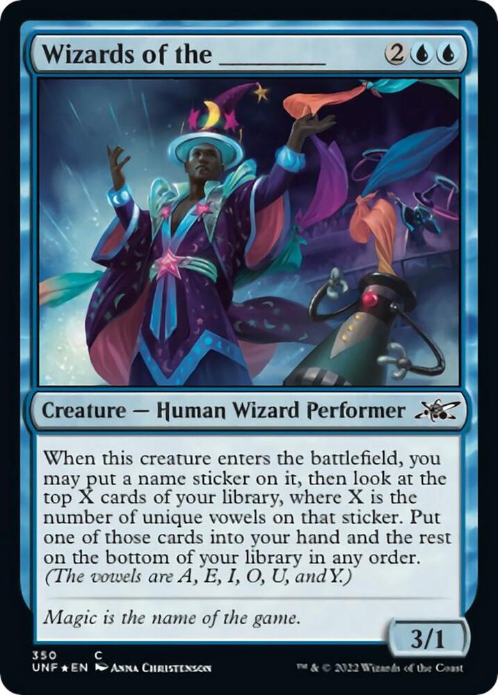 unfinity mtg cards Blufferfish Artist Proof - Magic the Gathering main image 1