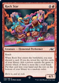 Rock Star - Unfinity - Magic: The Gathering card