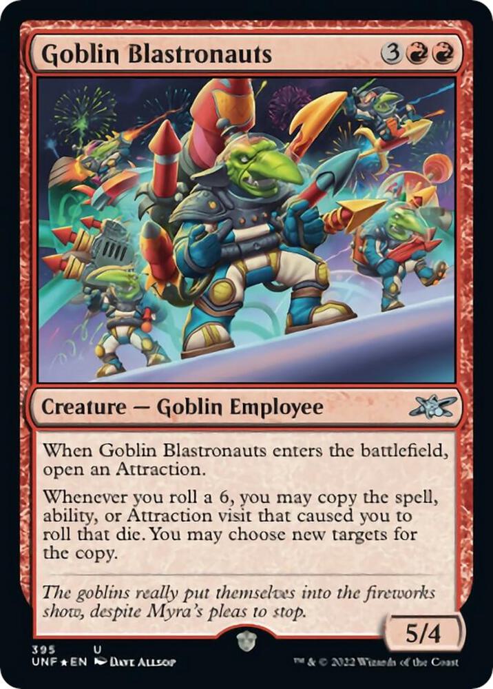Goblin Blastronauts 109 card