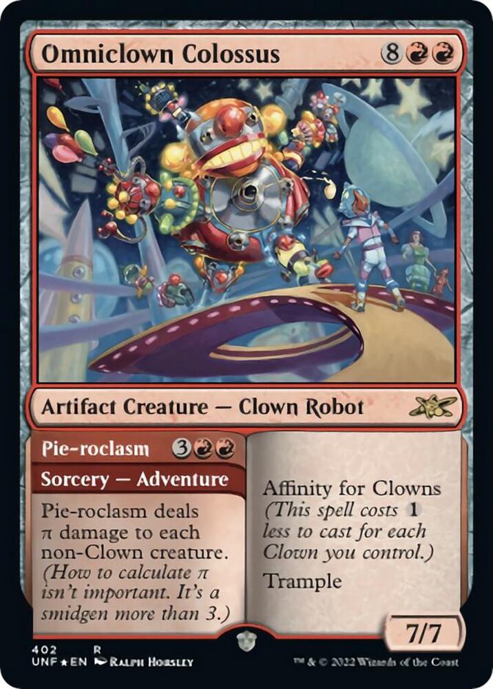 Omniclown Colossus - Unfinity - Magic: The Gathering - TCGplayer.com