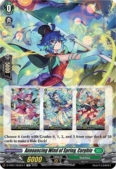 Announcing Wind of Spring, Corphie (Tutorial Card)