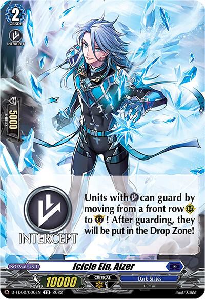Icicle Ein, Aizer