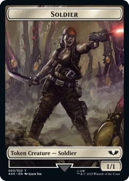 Soldier (003) // Sicarian Infiltrator Double-Sided Token