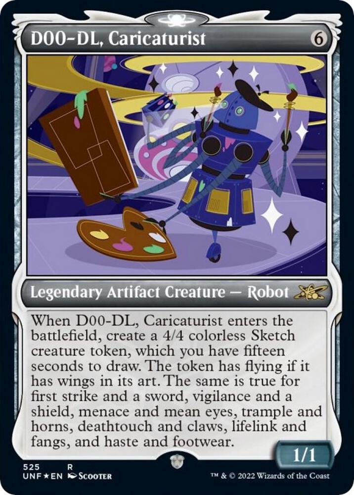 D00-DL, Caricaturist (Showcase) 274 card