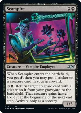 Scampire (Galaxy Foil) 375 card
