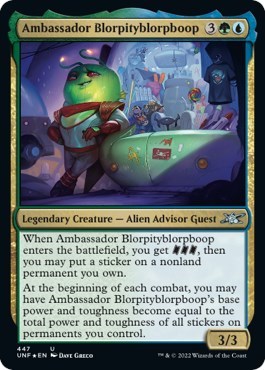 Ambassador Blorpityblorpboop (Galaxy Foil)