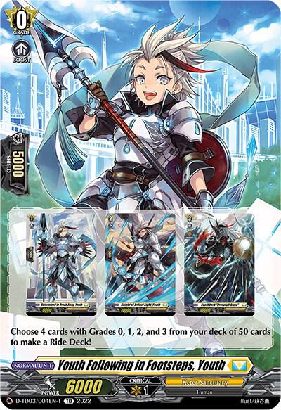 Youth Following in Footsteps, Youth (Tutorial Card)