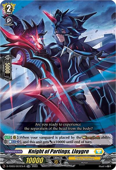 Knight of Partings, Lloygre (Foil)