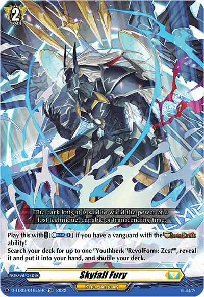Skyfall Fury (Foil) - D-TD03: Raika Koshiba -Skyfall Executors- - Cardfight  Vanguard - TCGplayer.com