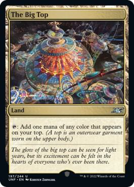 The Big Top 197 card