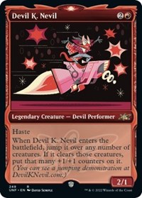Devil K. Nevil (Showcase) - Unfinity - Magic: The Gathering card