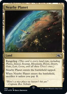 Nearby Planet (Galaxy Foil) 484 card