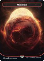 Mountain (494) (Borderless) (Galaxy Foil) - Unfinity - Magic
