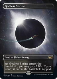 Godless Shrine (Borderless) (Galaxy Foil)