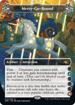 Merry-Go-Round (2-6) 222 card