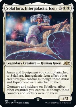 Solaflora, Intergalactic Icon (Galaxy Foil) 313 card