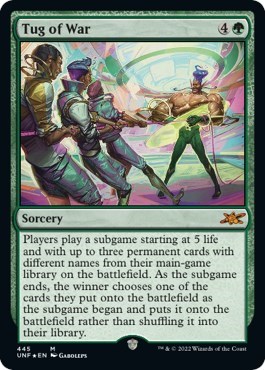 Tug of War (Galaxy Foil)