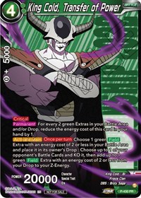 King Cold, Transfer of Power card art