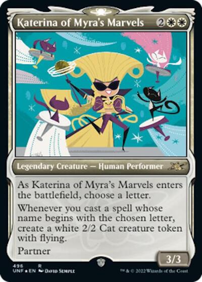 Katerina of Myra's Marvels (Showcase) (Galaxy Foil)