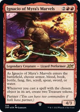 Ignacio of Myra's Marvels (Galaxy Foil) 398 card