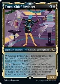 Truss, Chief Engineer (Showcase) - Unfinity - Magic: The Gathering card
