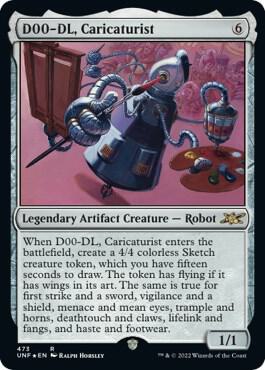 D00-DL, Caricaturist (Galaxy Foil) 473 card