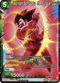 Kaio-Ken Son Goku, the Furious (Zenkai Series Tournament Pack Vol.1) card art
