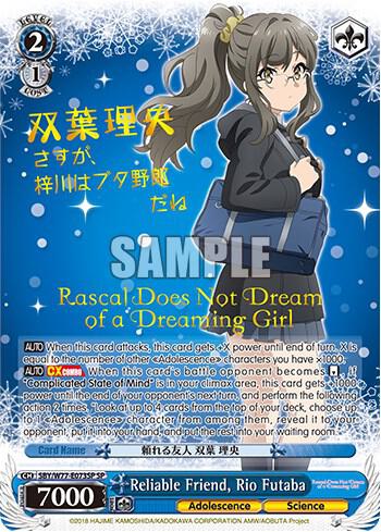 Reliable Friend, Rio Futaba (SP)
