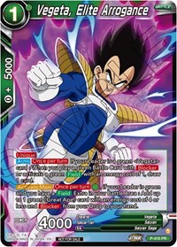 Vegeta, Elite Arrogance (Zenkai Series Tournament Pack Vol.1) card art