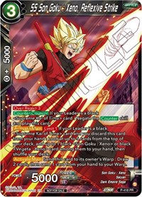 SS Son Goku: Xeno, Reflexive Strike (Zenkai Series Tournament Pack Vol.1) card art