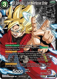 SS Son Goku: Xeno, Reflexive Strike (Zenkai Series Tournament Pack Vol.1 Winner) card art