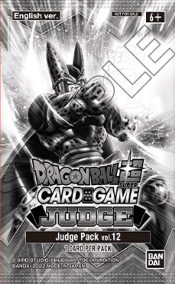 Judge Pack Vol.12 - Tournament Promotion Cards - Dragon Ball Super