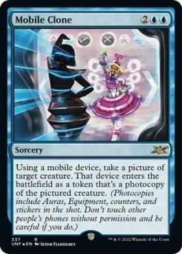 Mobile Clone (Galaxy Foil) 337 card