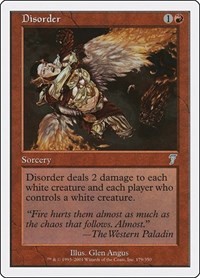 Disorder - 7th Edition - Magic: The Gathering card