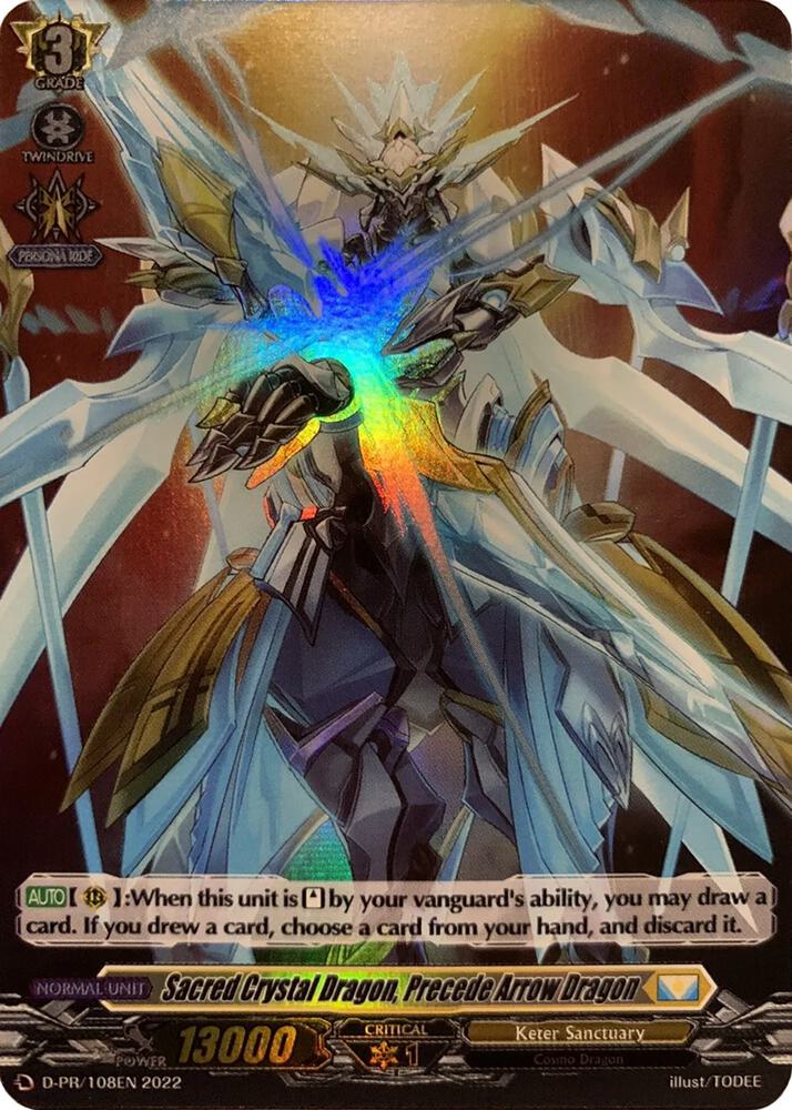 Sacred Crystal Dragon, Precede Arrow Dragon (Foil)