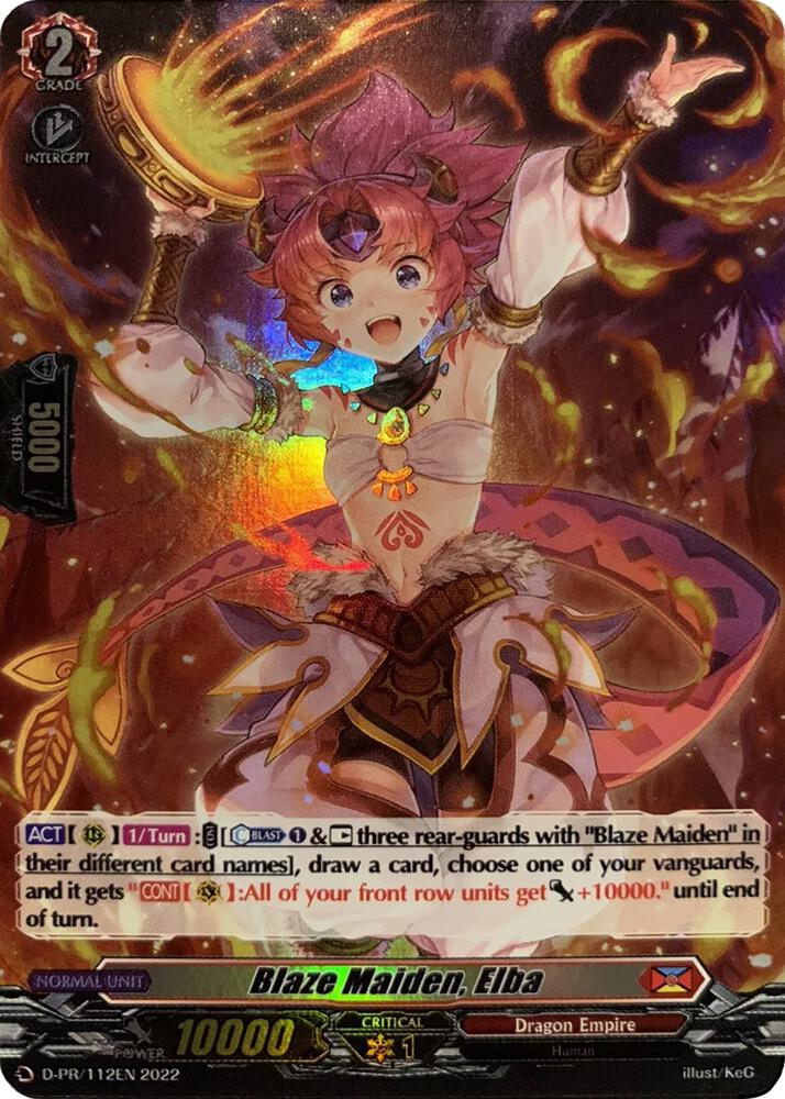 Blaze Maiden, Elba (112) (Foil)