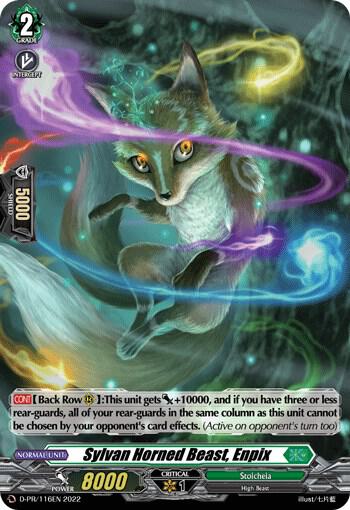 Sylvan Horned Beast, Enpix (116) (Foil)