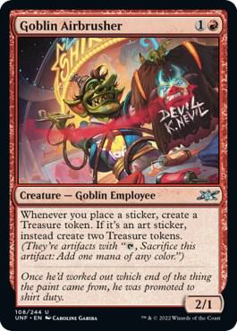 Goblin Airbrusher 108 card