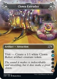 Clown Extruder (2-6) - Unfinity - Magic: The Gathering card