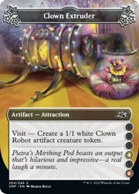 Clown Extruder (4-6) - Unfinity - Magic: The Gathering card